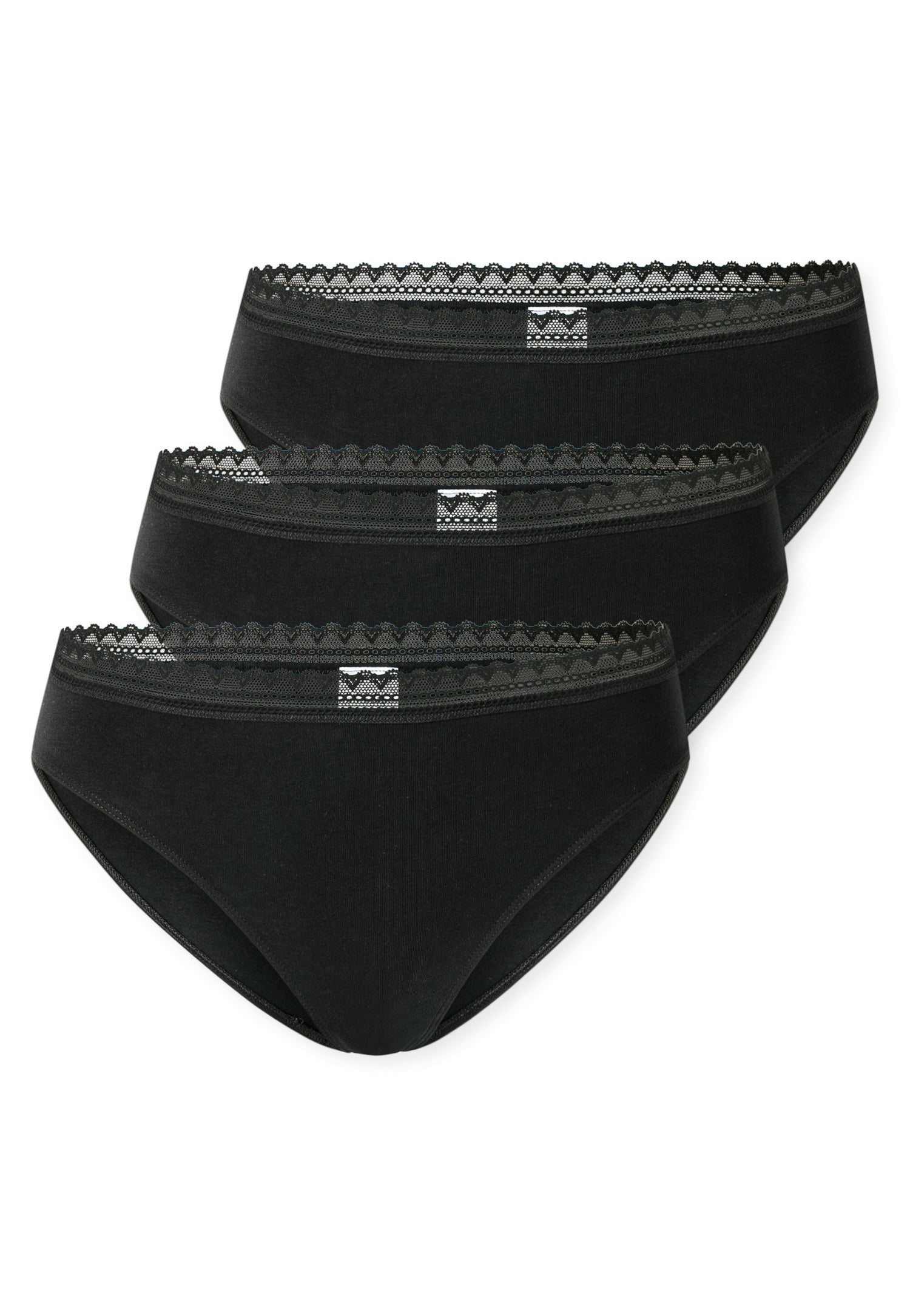 3PACK Rio Slip - 000-schwarz - Schwarz