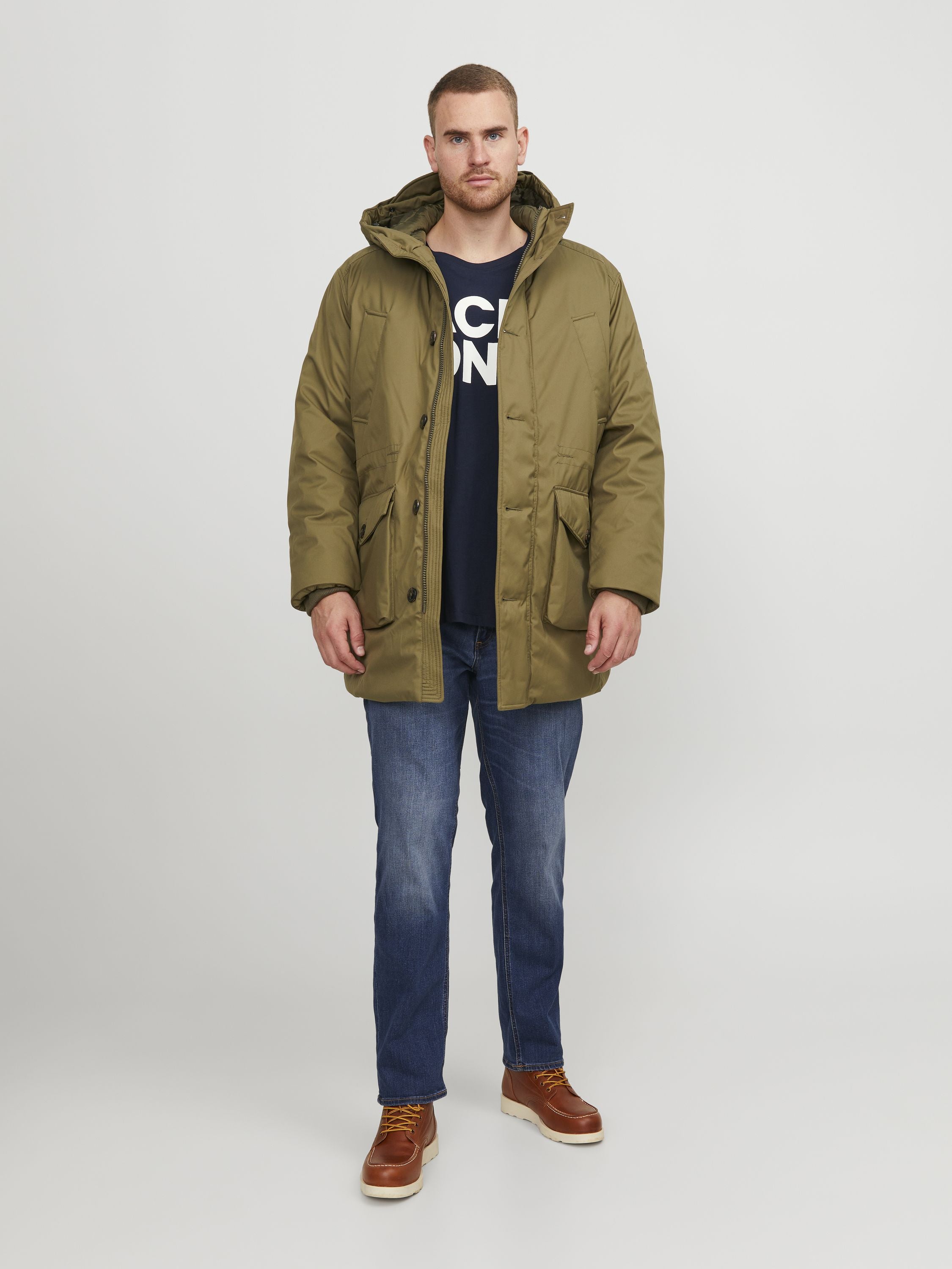 JJITIM JJORIGINAL CB 814 NOOS PLS - Blue Denim - Blau