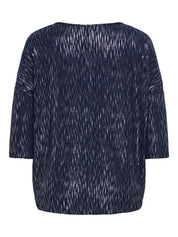 Langarmshirt FOILA - Naval Academy/SILVER FOIL - Blau