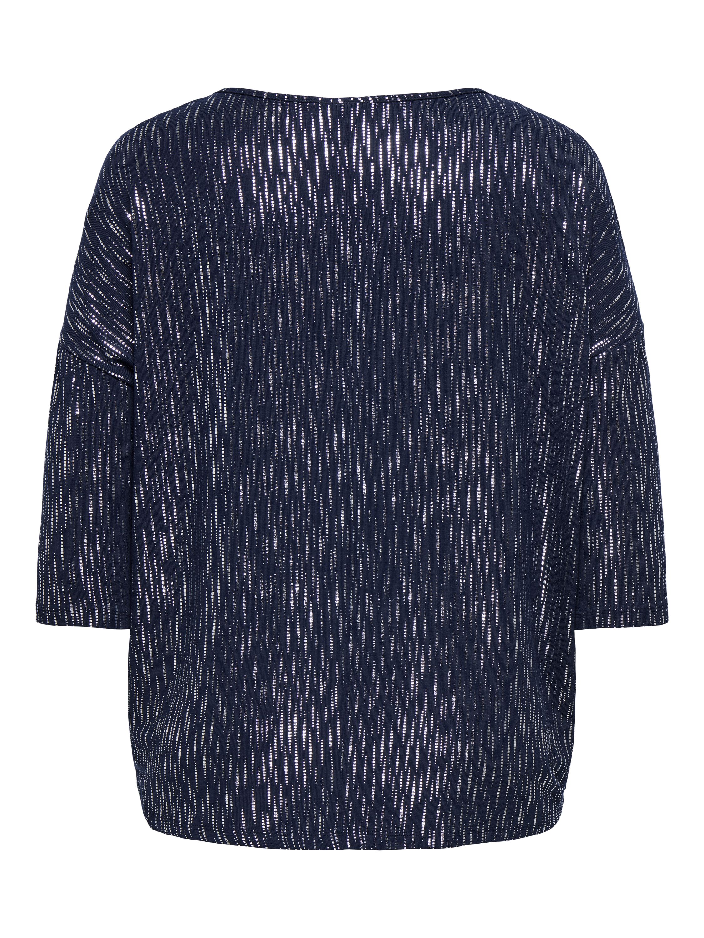 Langarmshirt FOILA - Naval Academy/SILVER FOIL - Blau