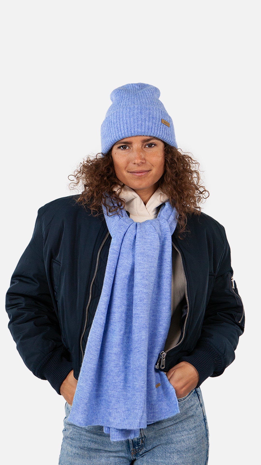 Schal Witzia - sky - Blau