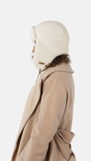 Bombermütze LUCERNE - natural - Creme