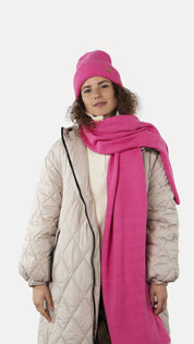 Schal Witzia - hot pink - Pink