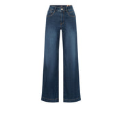 Jeans RICH PALAZZO Wide Leg - D866 night blue netwash - Blau