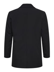Blazer LANA Long Fit - Black/WINETASTING BLURY FLOWER - Schwarz