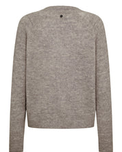 Strickcardigan NURIETTE aus Wollmix - 5697 - Braun