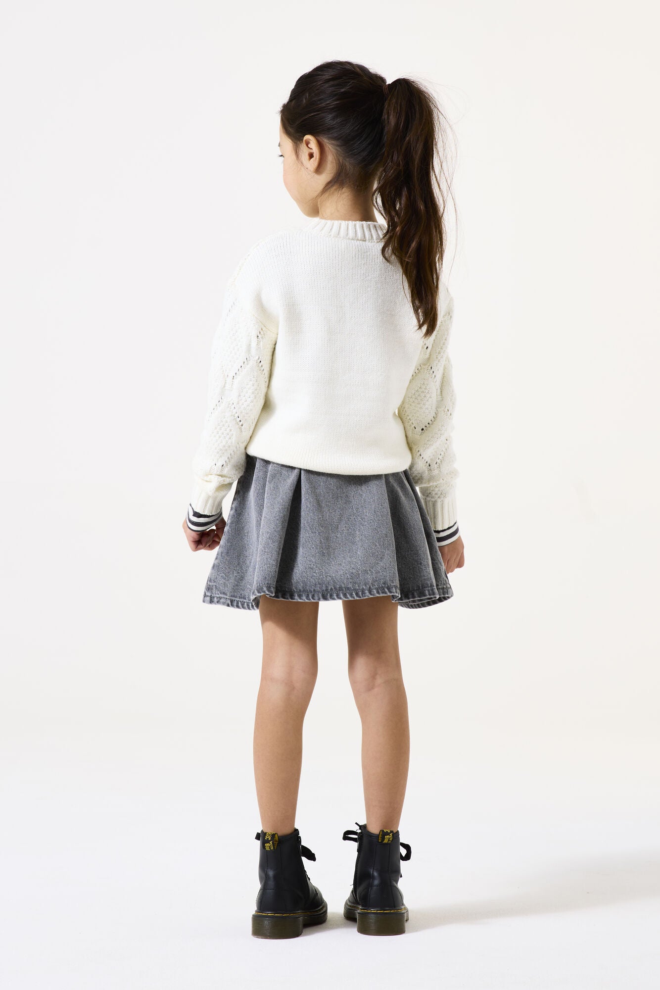 Jeansrock Mini - 9135-medium used - Grau