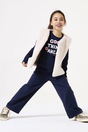 Sweatpants Relaxed Fit - 2878-bluebell - Blau