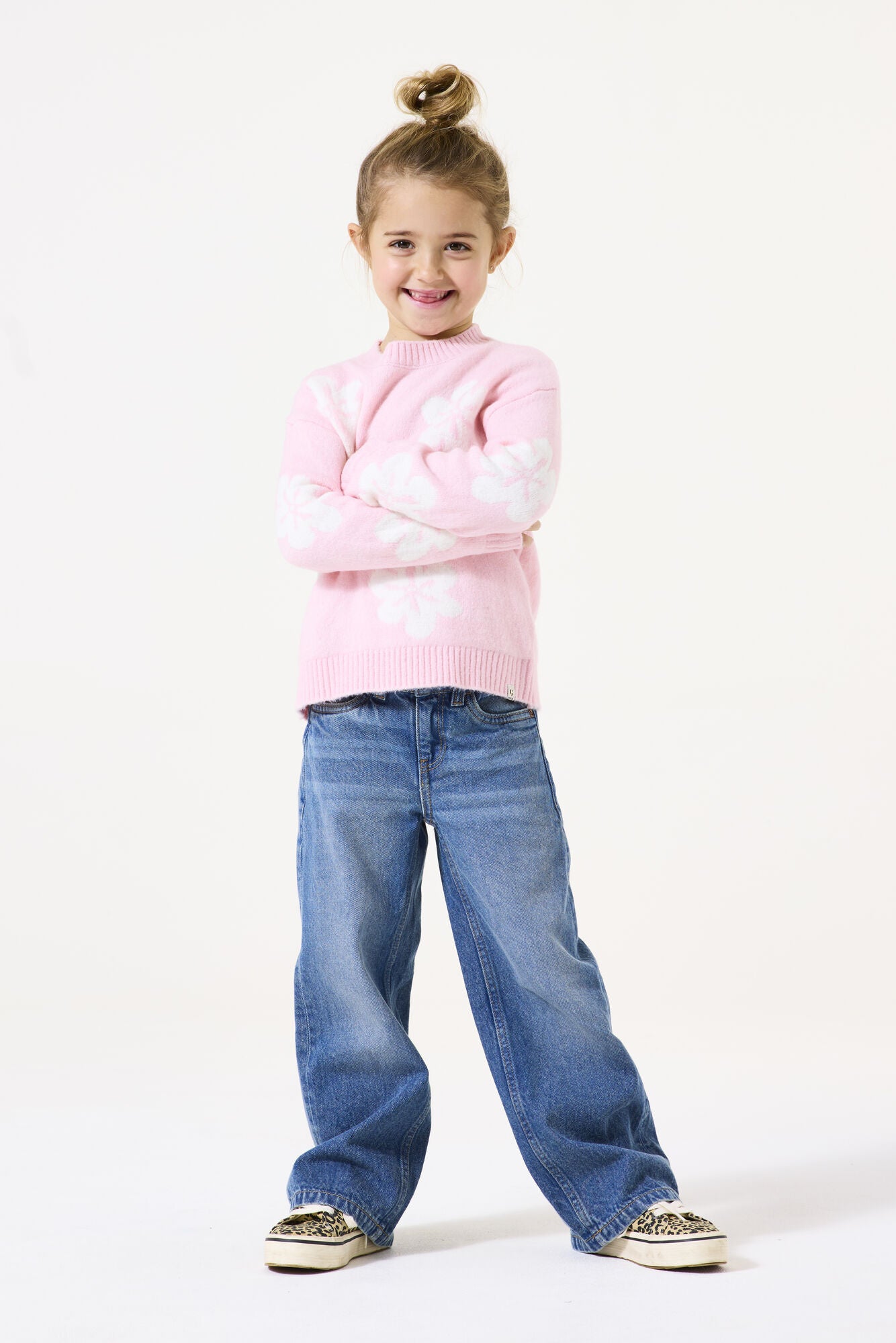 Jeans Wide Leg - 7349-medium used - Blau