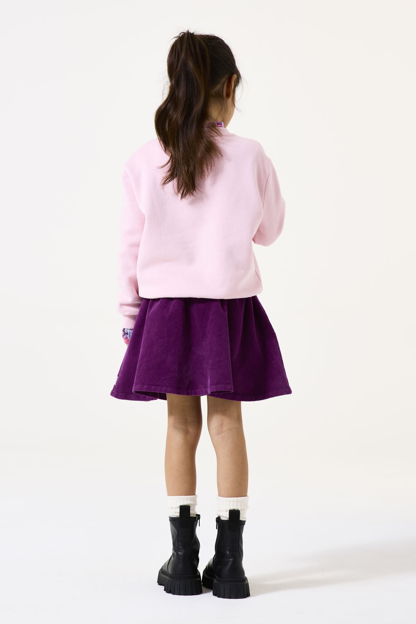 Sweatshirt aus Baumwollmix - 4607-almond blosso - Rosa