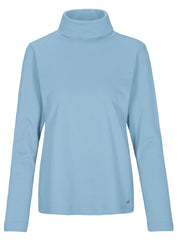 Langarmshirt mit Rollkragen - 616 616 JEANS - Blau