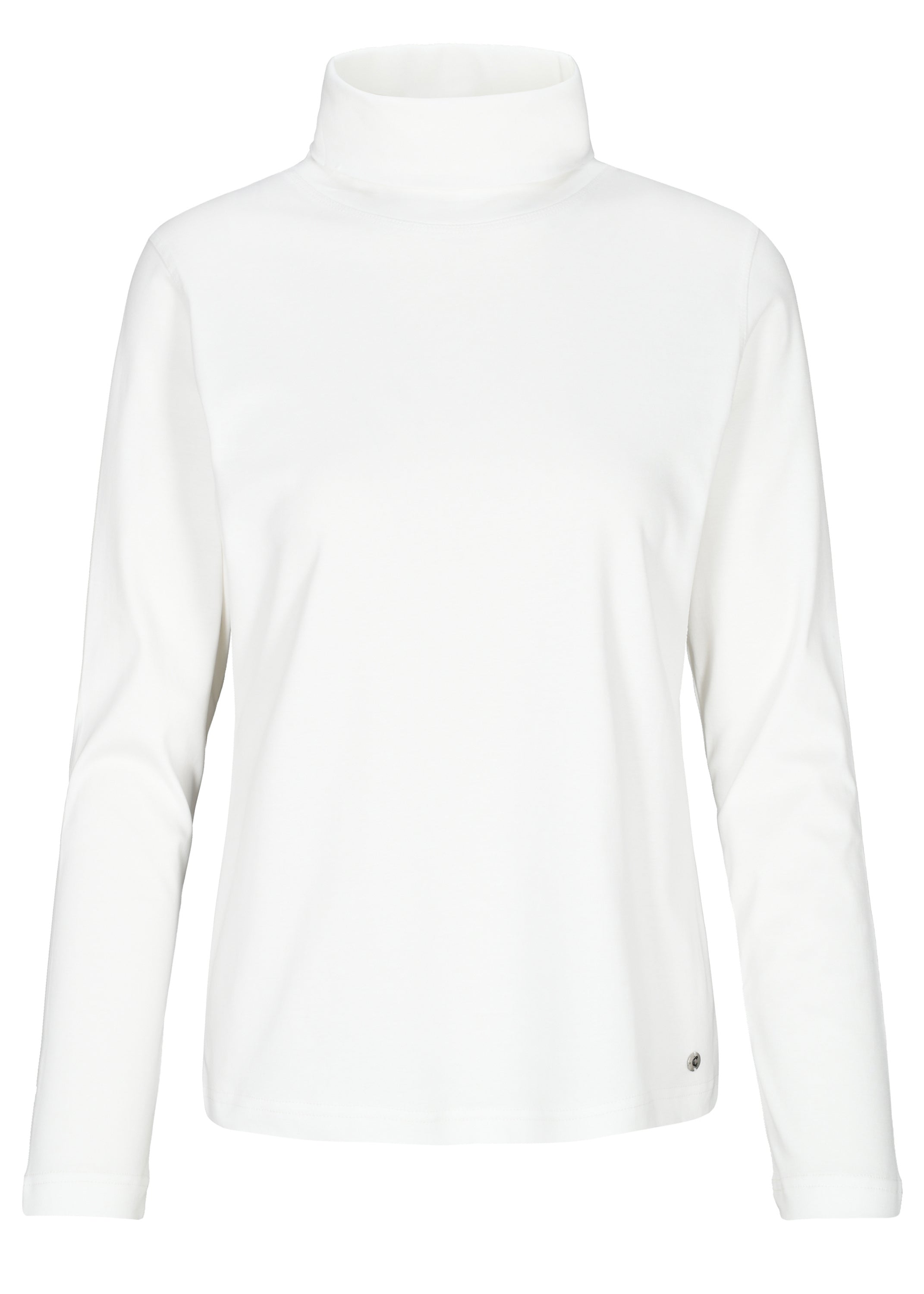 Langarmshirt mit Rollkragen - 102 102 OFFWHITE - Weiß