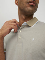 Poloshirt aus Baumwolle - Crockery/SLIM FIT - Beige
