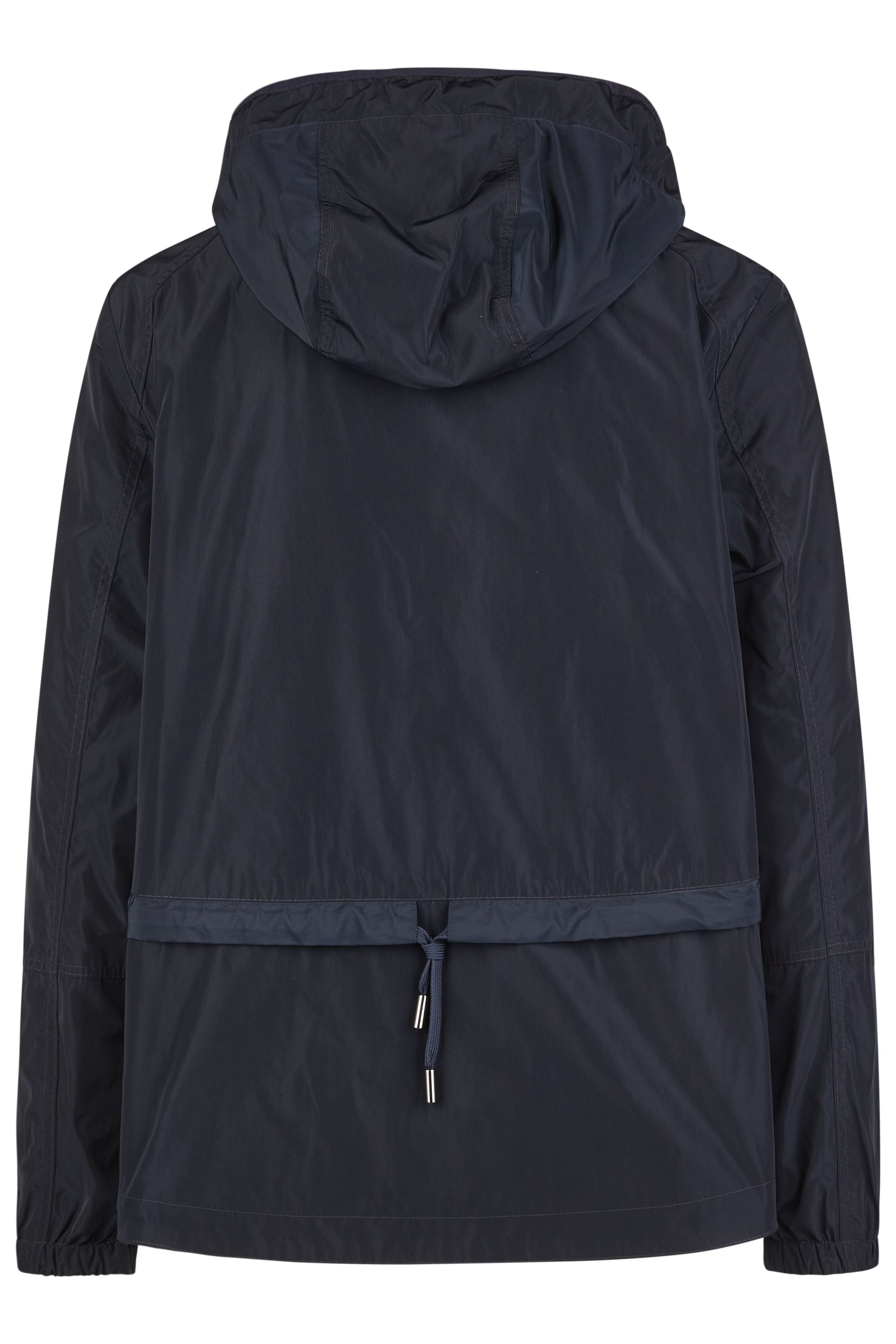 Sommerjacke mit Kapuze - 850-navy - Blau