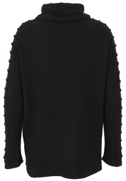 Sweatshirt aus Viskosemix - 99-Schwarz - Schwarz