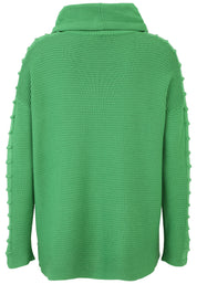 Sweatshirt aus Viskosemix - 74-Gras - Grün