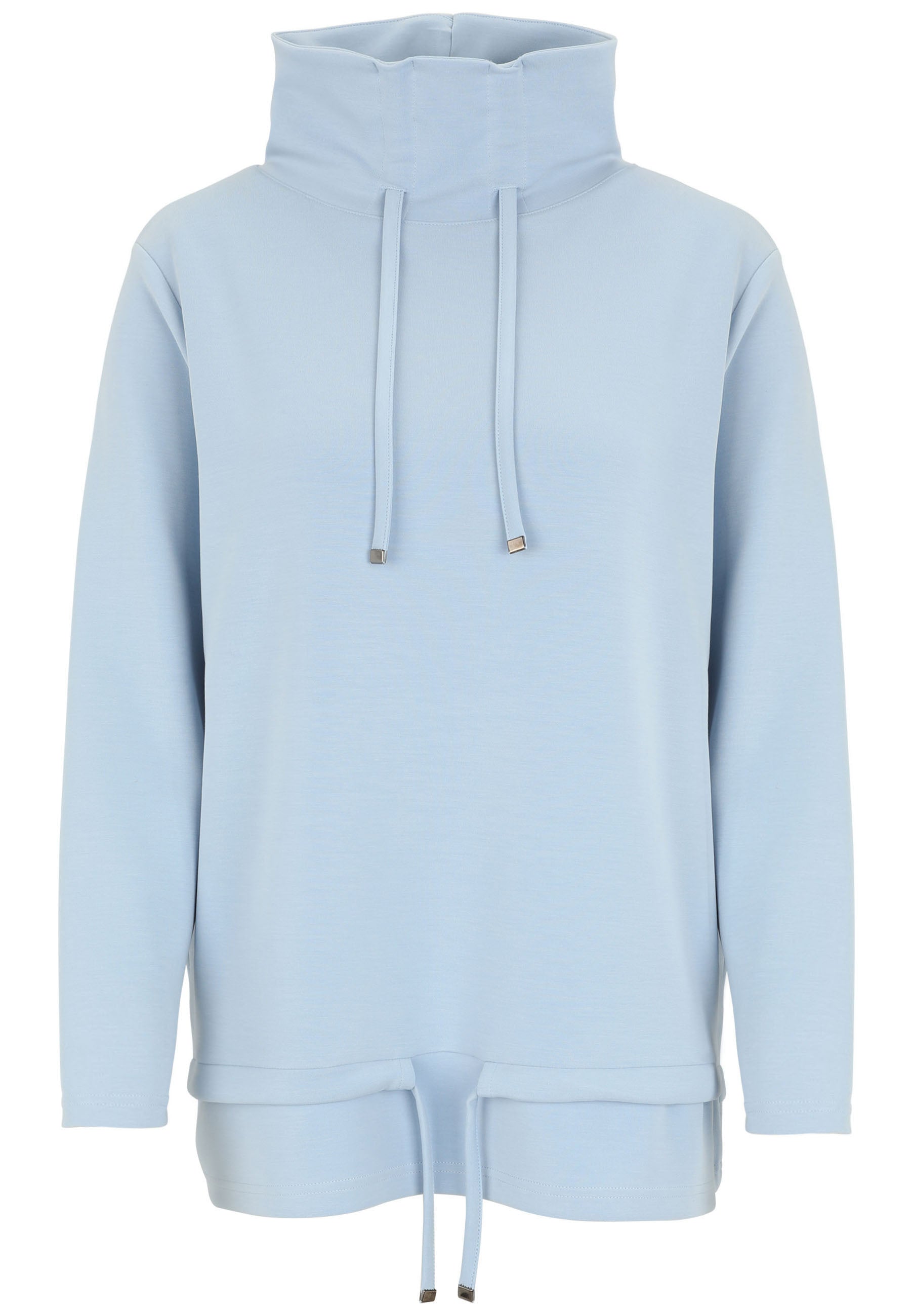 Sweatshirt aus Modal-Mix - 58-Hellblau - Blau
