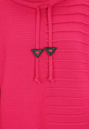 Sweatshirt aus Viskosemix - 42-Pink - Pink