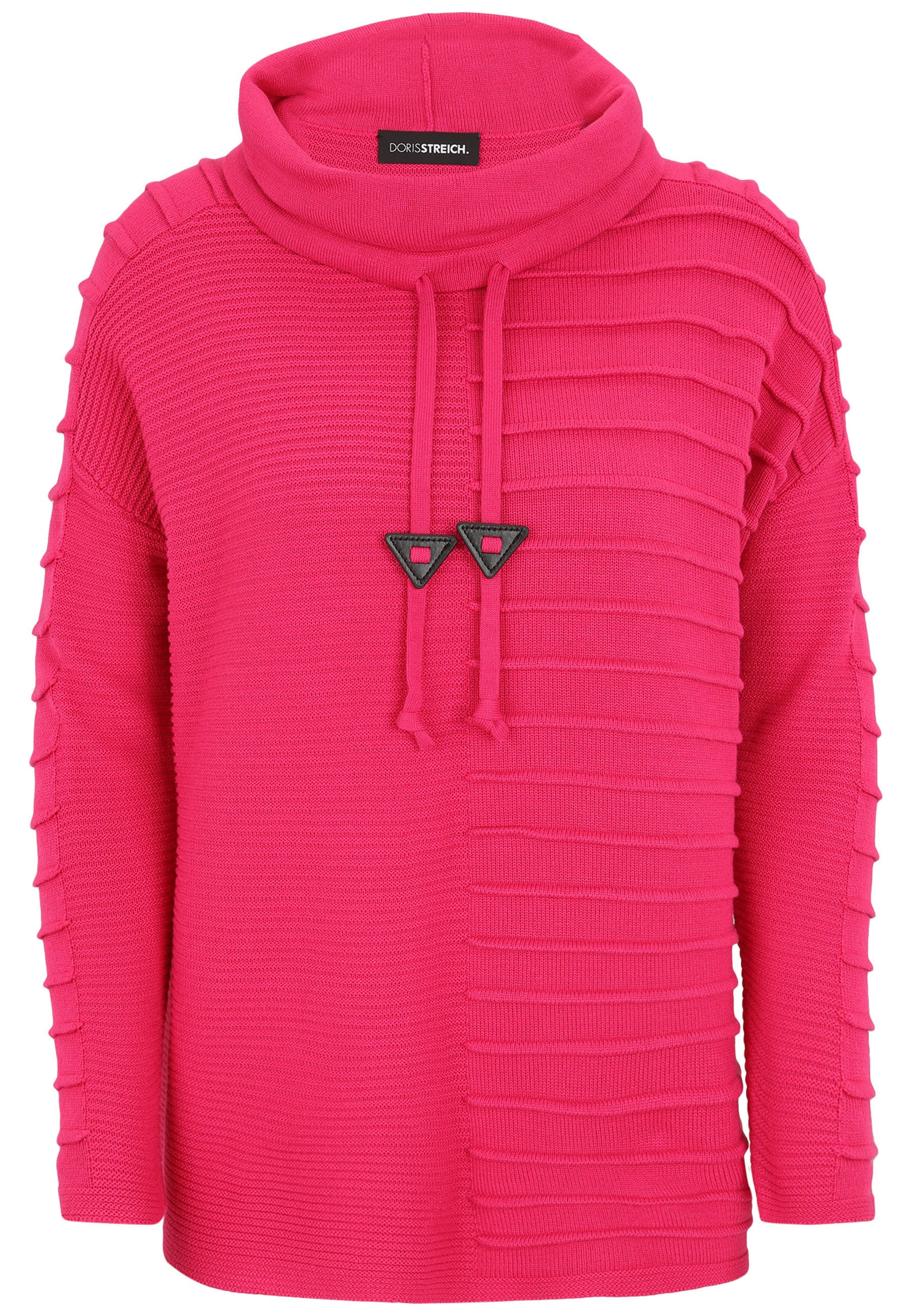 Sweatshirt aus Viskosemix - 42-Pink - Pink