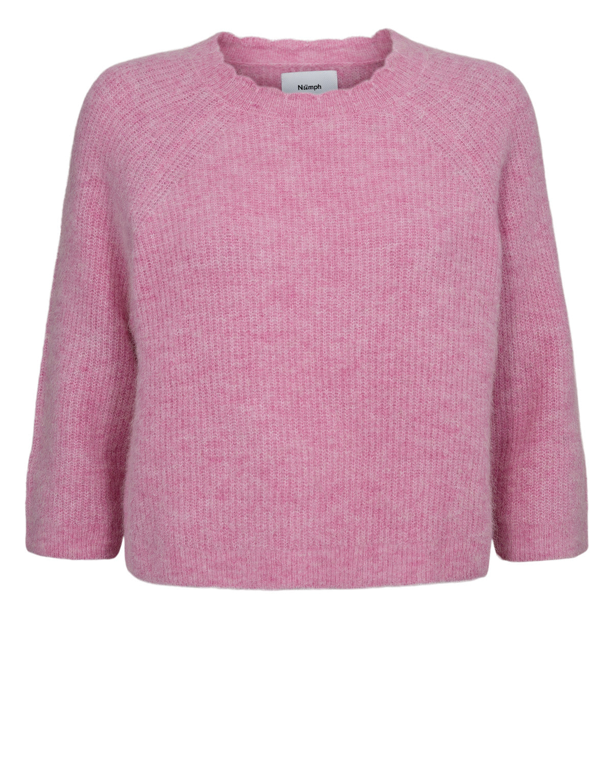 Strickpullover aus Wollmix - 2535 - Rosa