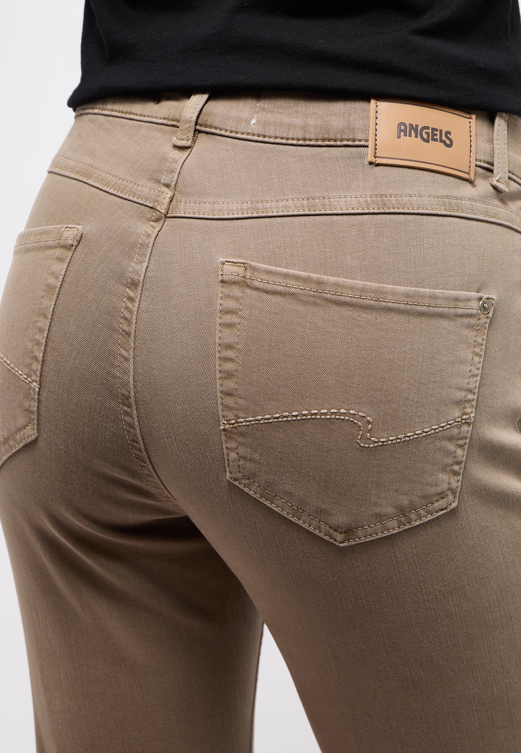 Jeans Skinny Slim Fit - 44458-truffle used - Braun