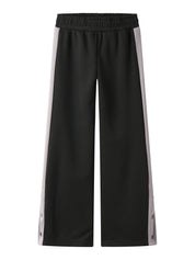 Jogginghose Wide Leg - Black - Schwarz