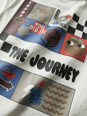 T-Shirt aus Bio-Baumwolle - Cloud Dancer - Creme