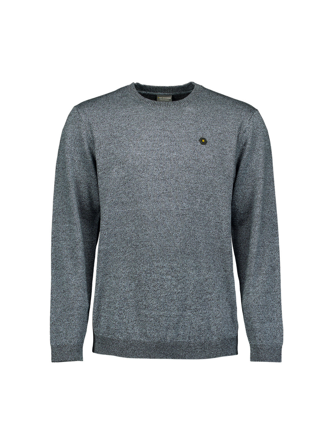 Strickpullover Regular Fit aus Baumwollmix - 138-Dusty Blue - Blau