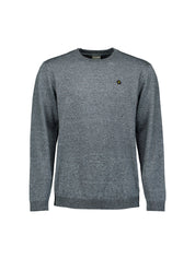 Strickpullover Regular Fit aus Baumwollmix - 138-Dusty Blue - Blau