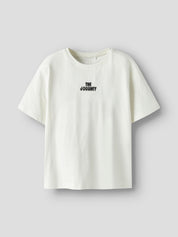 T-Shirt aus Bio-Baumwolle - Cloud Dancer - Creme