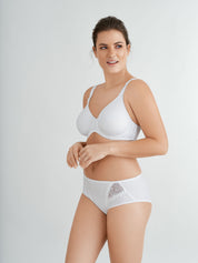 Rhapsody - Spacer-BH mit Bügel - 003-white - Weiß