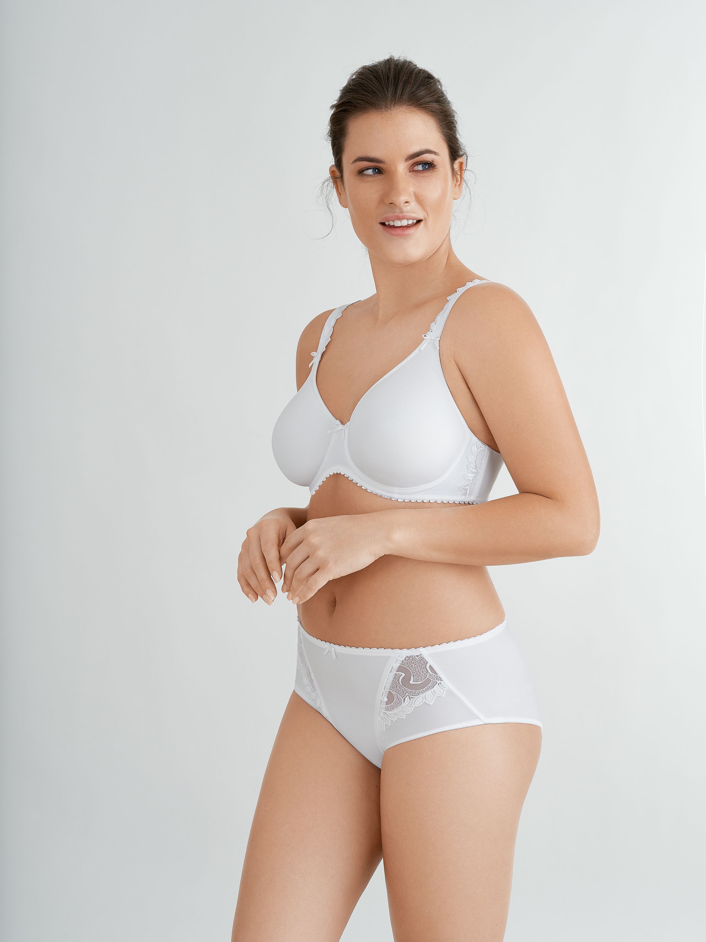 Rhapsody - Spacer-BH mit Bügel - 003-white - Weiß