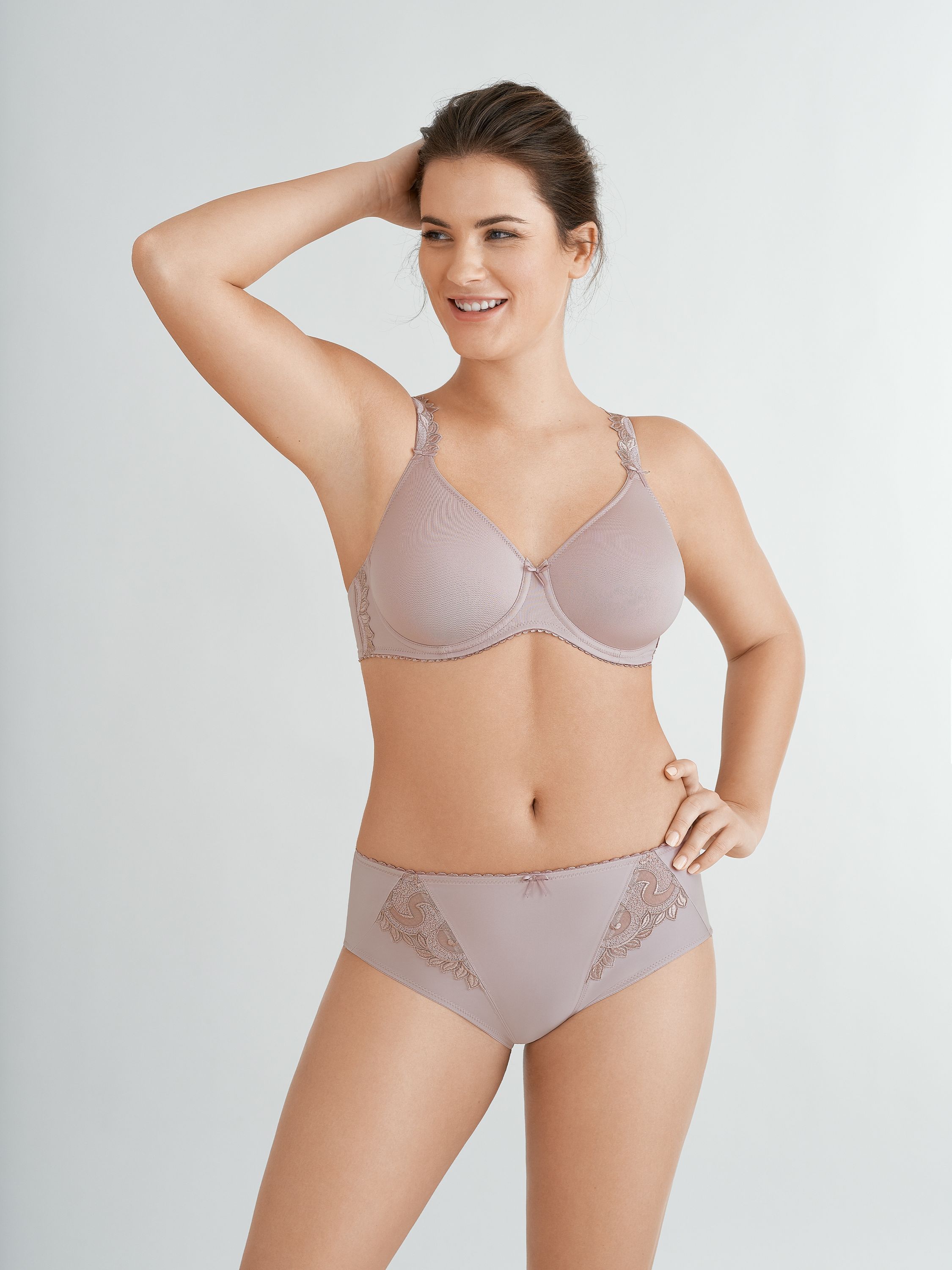 Rhapsody - Spacer-BH mit Bügel - 531-light taupe - Grau