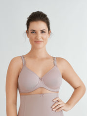 Rhapsody - Spacer-BH mit Bügel - 531-light taupe - Grau