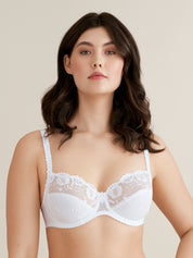 Provence - Bügel-BH - 003-Weiss - Weiß