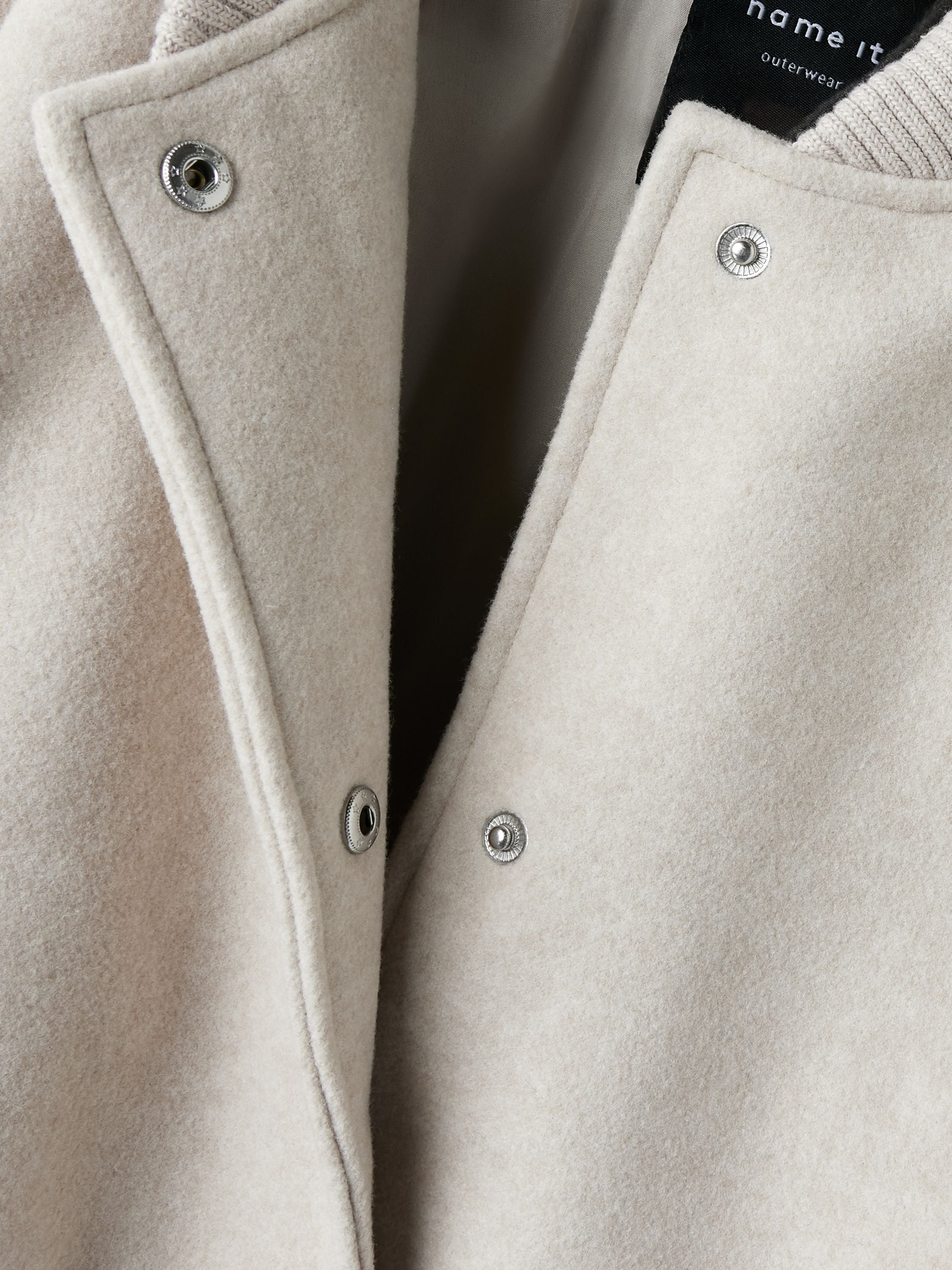 Bomberjacke mit Bündchenkragen - Oxford Tan - Beige