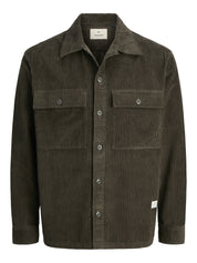 Overshirt Relaxed Fit - Black Olive/SOLID - Braun