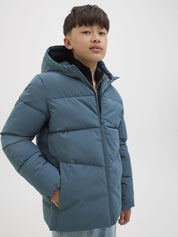 Winterjacke aus recycelten Polyester - Orion Blue - Blau