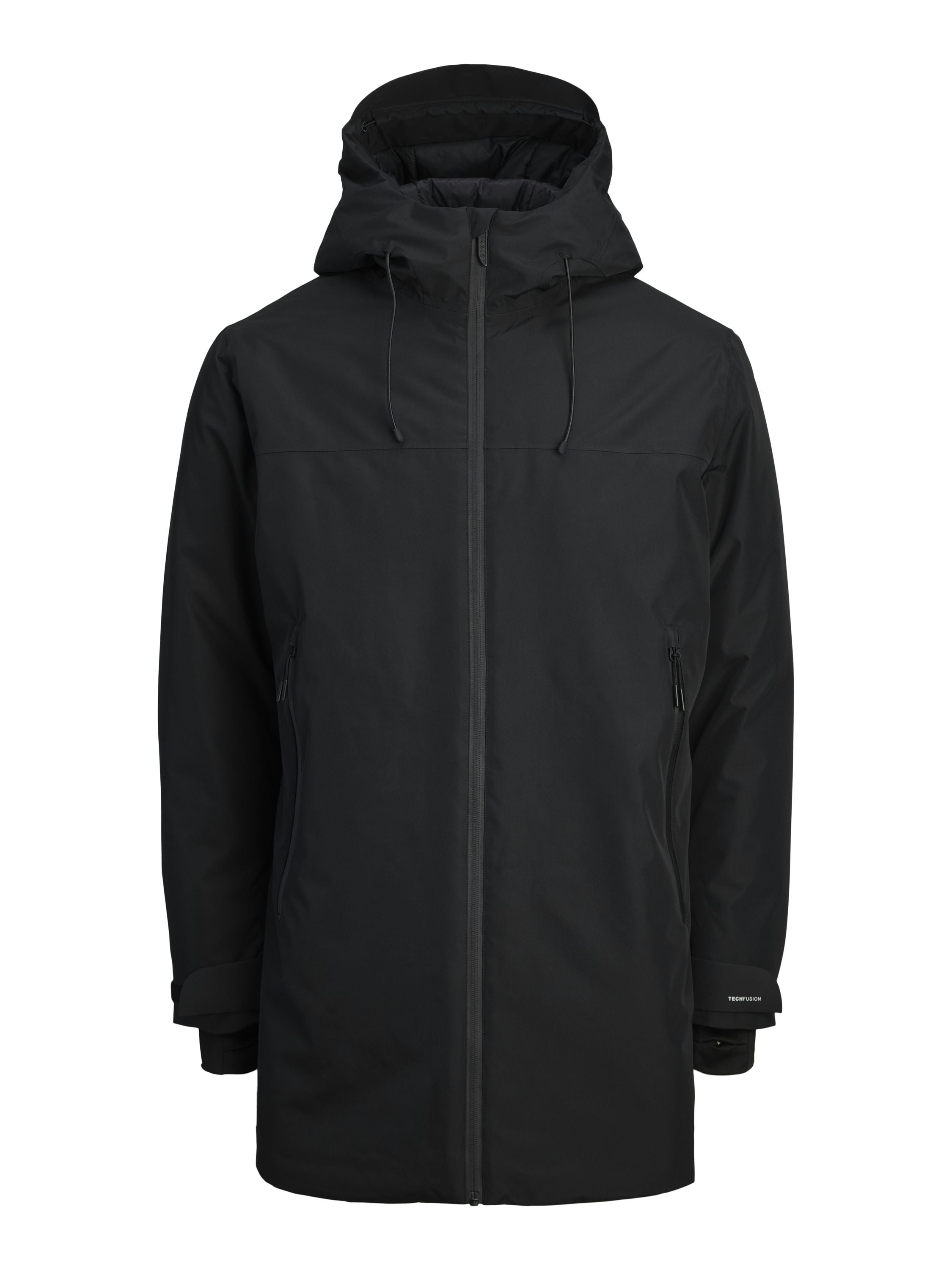 Parka FUSION mit Kapuze - Black - Schwarz