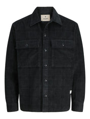 Overshirt Relaxed Fit - Volcanic Ash/CHECK - Schwarz