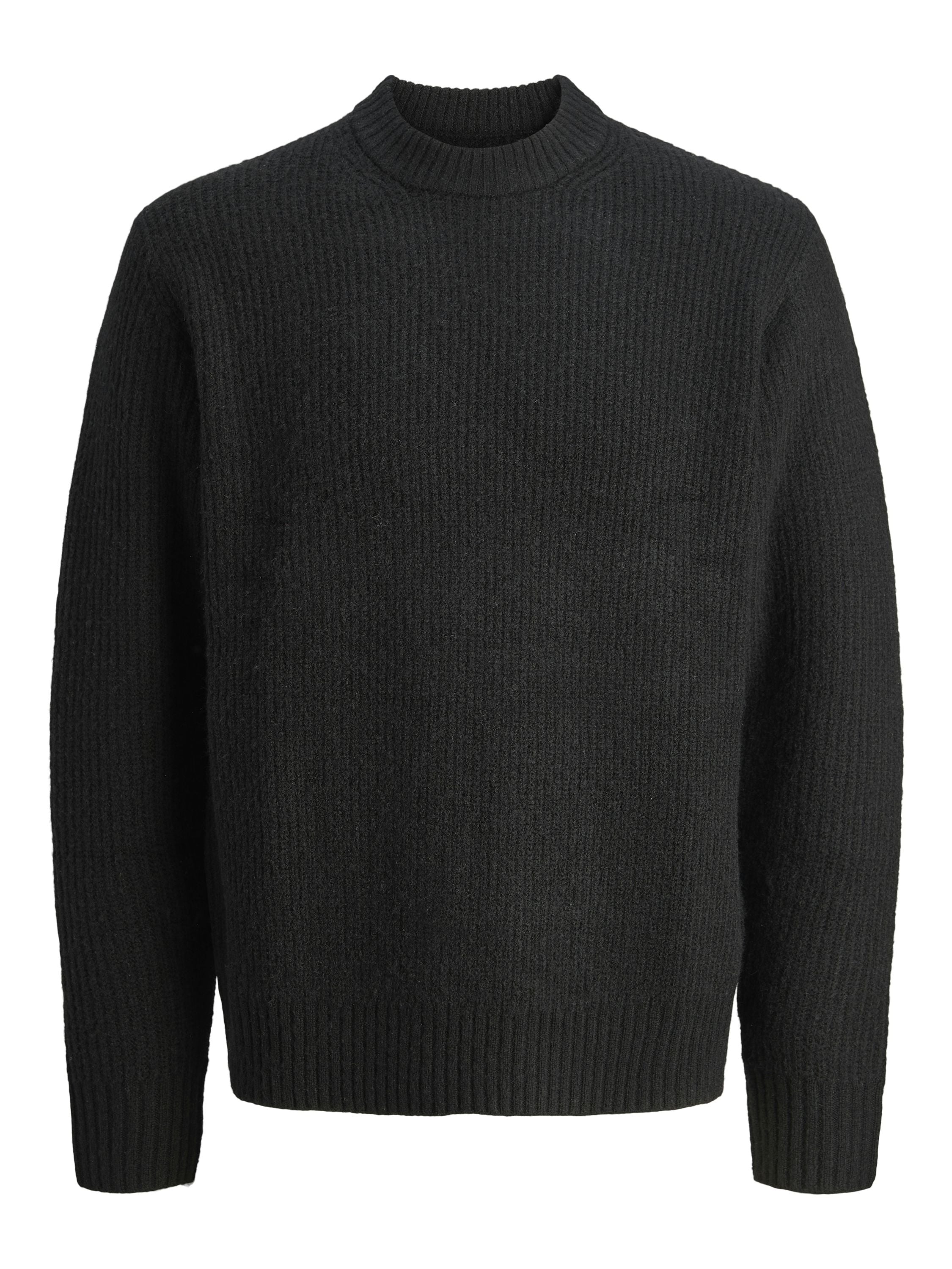 Strickpullover - Black - Schwarz