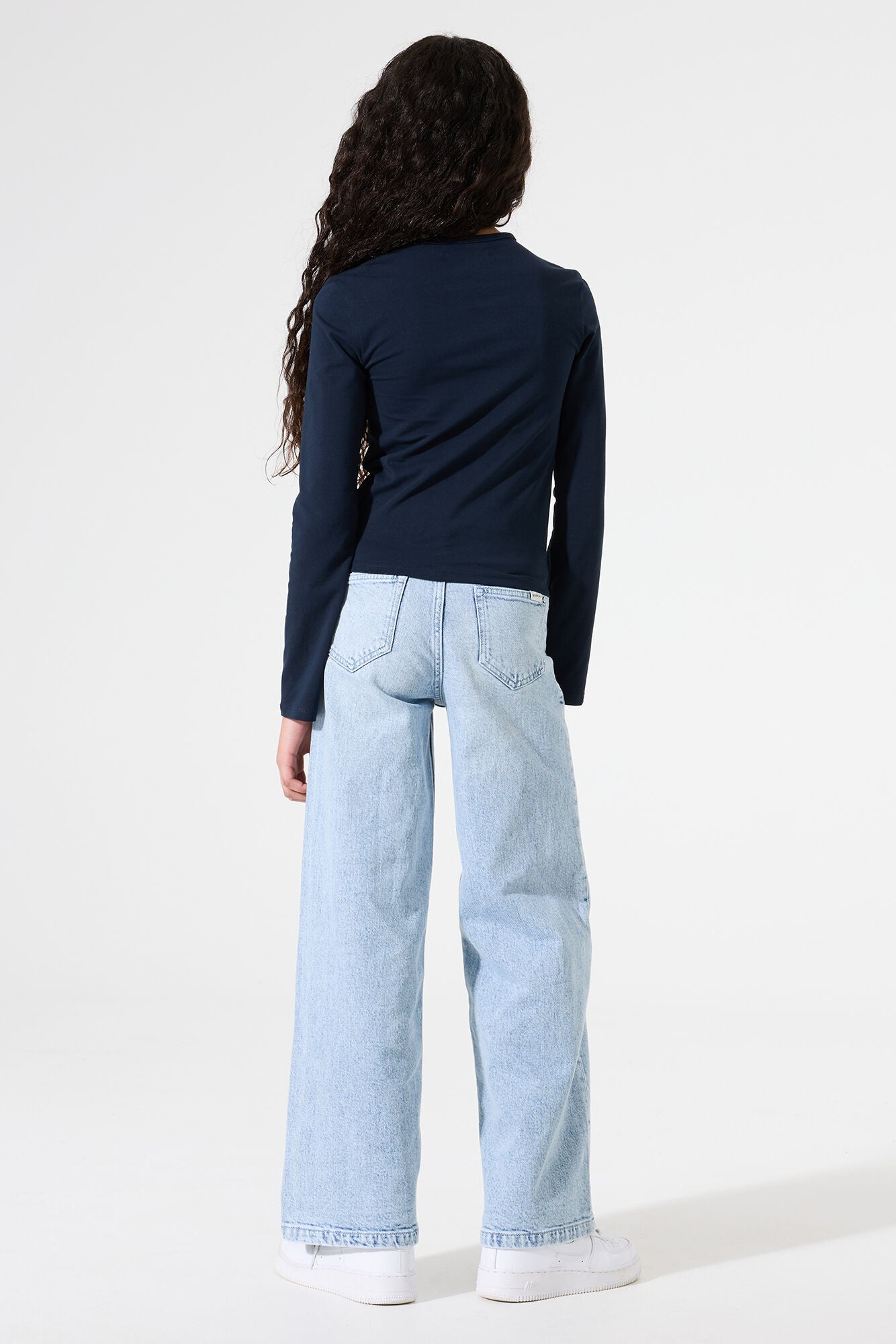 Langarmshirt - 6033-liberty blue - Blau