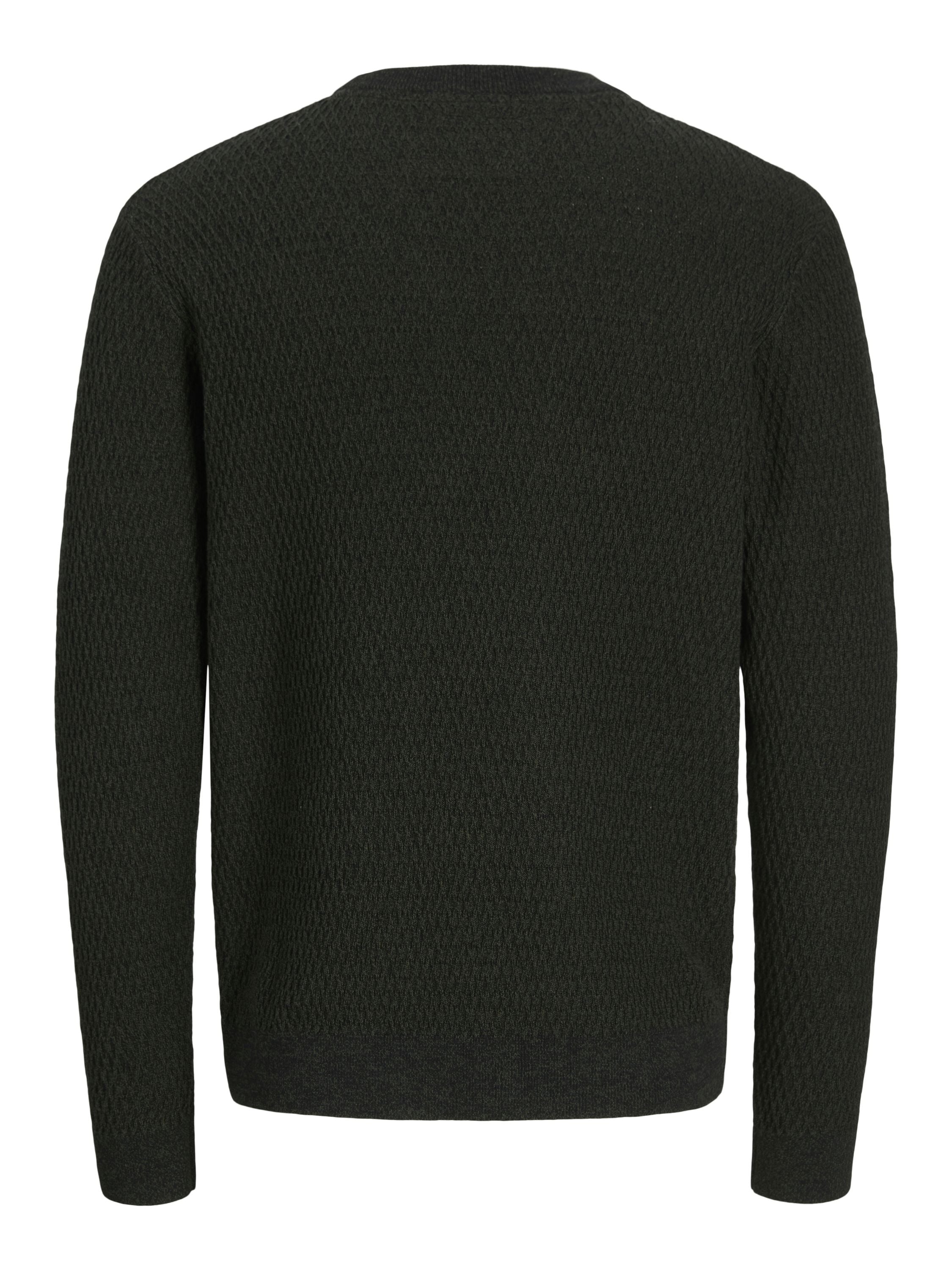 Strickpullover aus Baumwolle - Peat/Twist - Grün