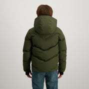 Winterjacke GRAZZO jr. - 19-Army - Grün