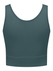 Top ONPJAIA cropped - Mediterranea - Grün