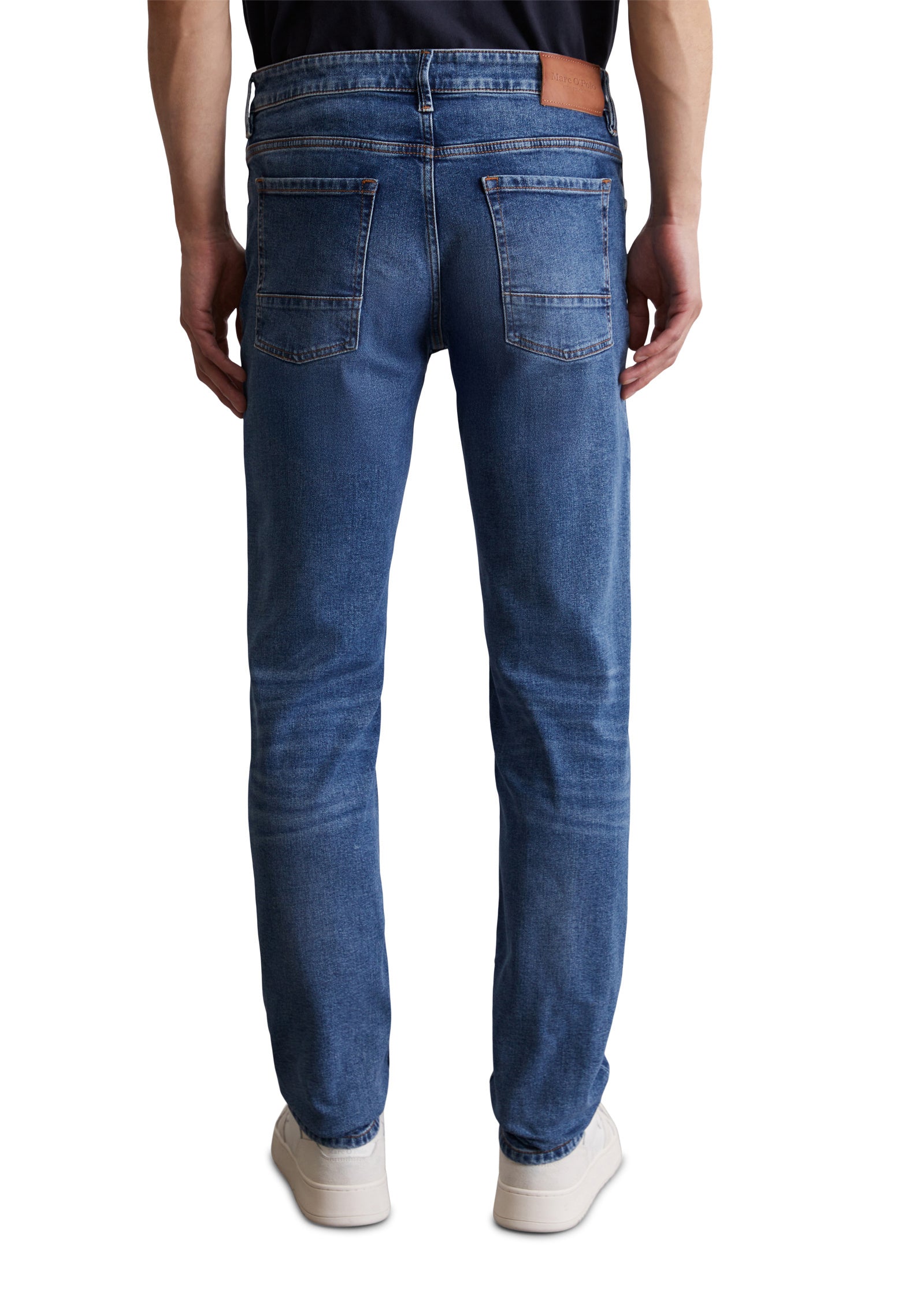 Jeans Shaped Fit - 4845-Retro Blue Wash - Blau