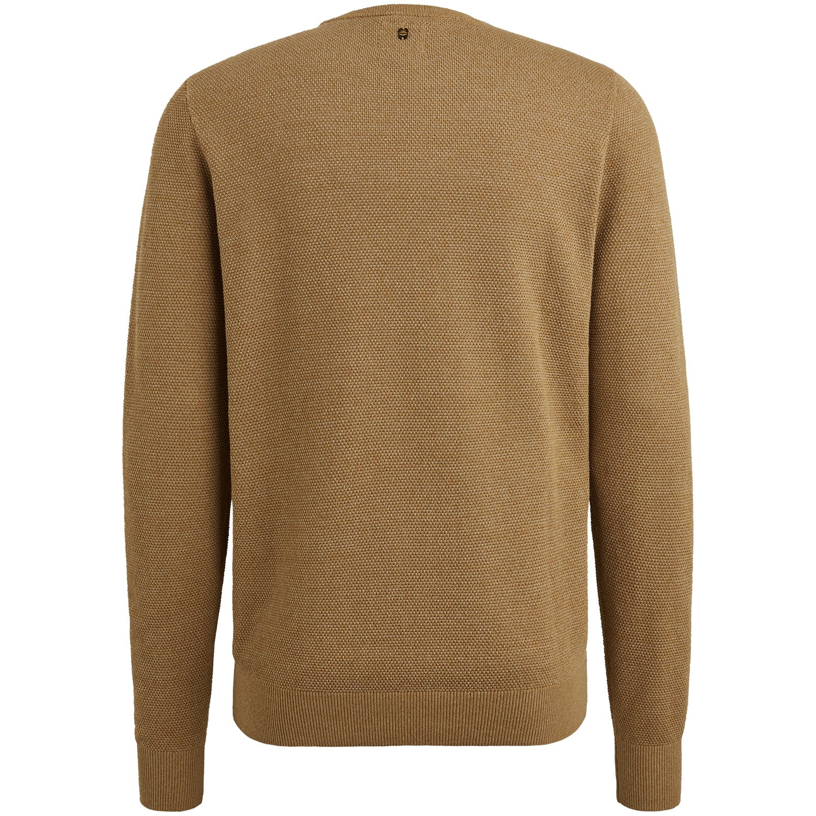 Strickpullover aus Baumwolle - 8187-Golden Brown - Braun