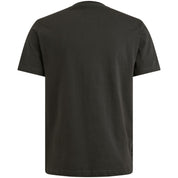 T-Shirt aus Baumwolle - 9140-Obsidian - Grau