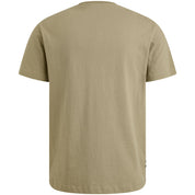 T-Shirt aus Baumwolle - 6391-Silver Sage - Khaki