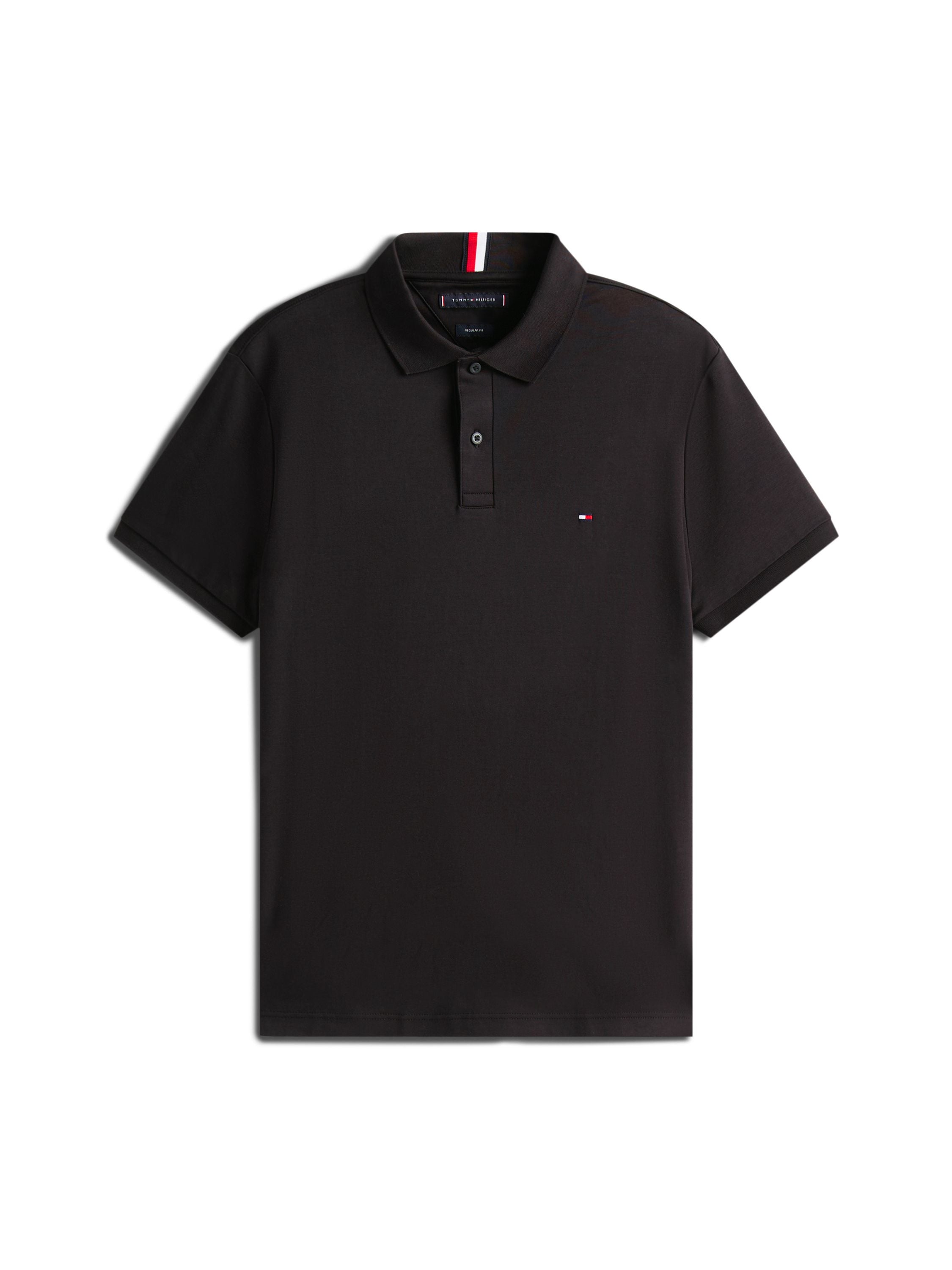 Poloshirt aus Baumwolle - BDS-BLACK - Schwarz